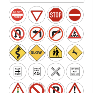 Car BINGO - 3 pages